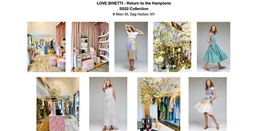 LOVE Binetti Returns to the Hamptons