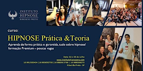 Imagem principal do evento curso HIPNOSE  Prática & Teoria, aprenda toda os segredos na prática