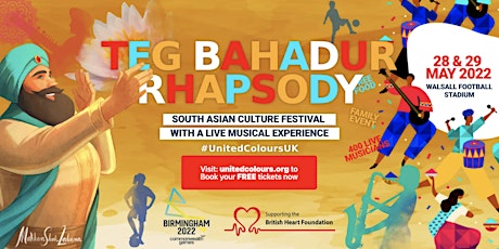 TEG BAHADUR RHAPSODY | LIVE MUSICAL SHOW + UNITED COLOURS FESTIVAL tickets