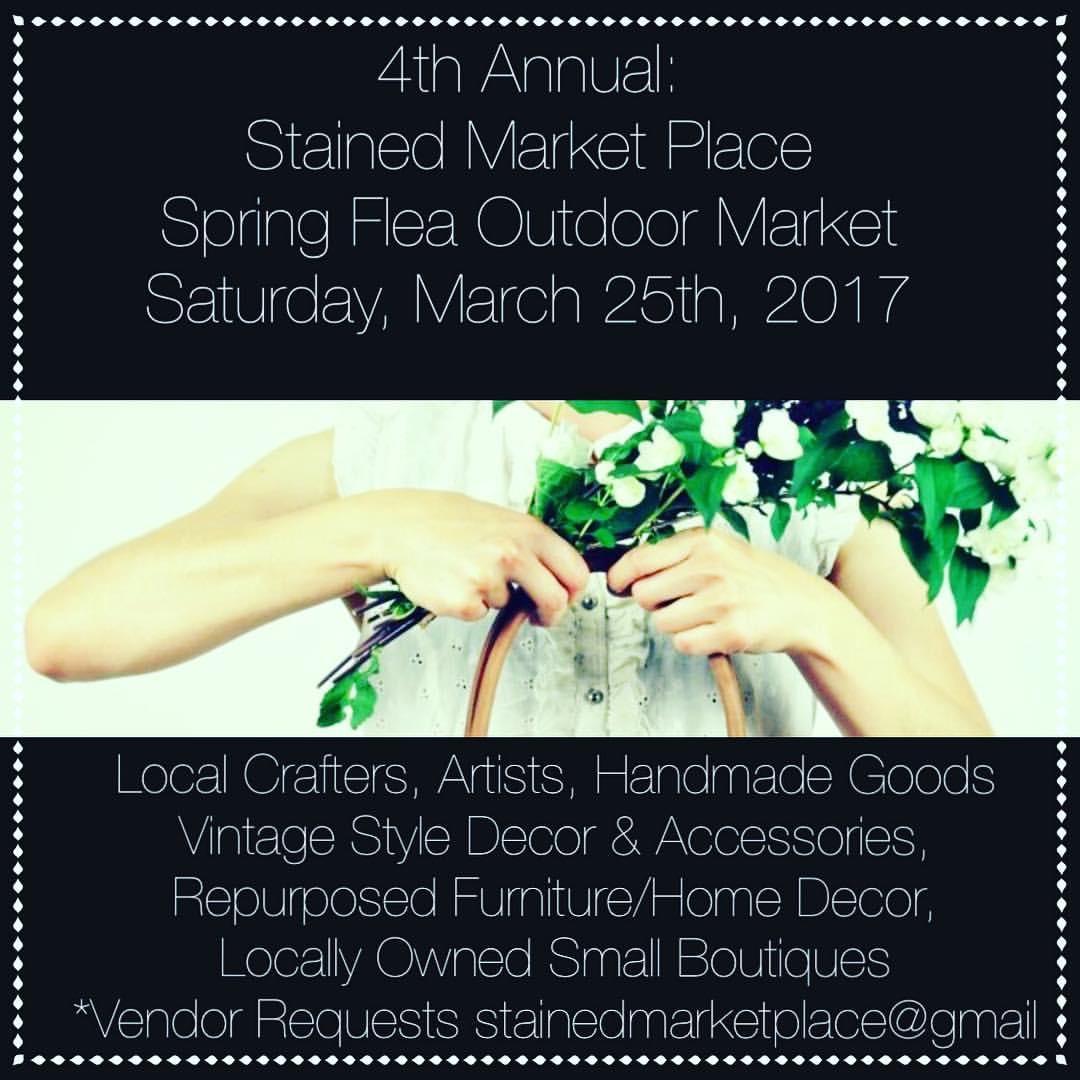 Vendor Sign Up: 4th Annual Spring Flea Outdoor Trunk Show