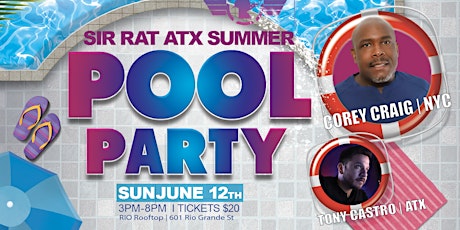 Sir Rat 5 years Anniversary Pool Party tickets