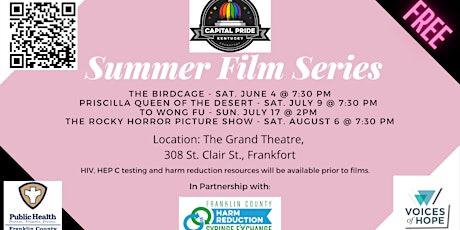 Capital Pride KY Summer Film Series - To Wong Foo tickets