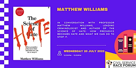 Summer Book Fest Presents: in conversation with Matthew Williams tickets