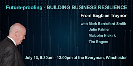 Future-proofing - Building business resilience tickets