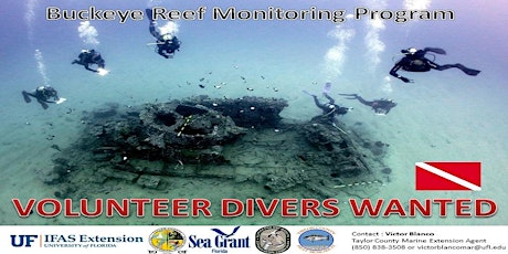 Artificial Reef Monitoring in Taylor Count- Training for Divers tickets