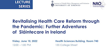 Revitalising Health Care Reform via the Pandemic: Sláintecare in Ireland primary image