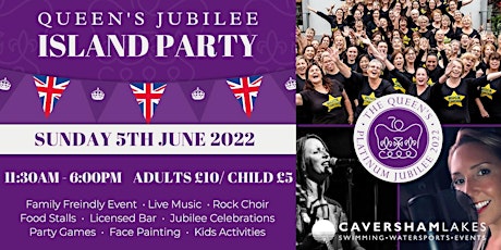 Queens Jubilee Island Party  - Caversham Lakes, Reading