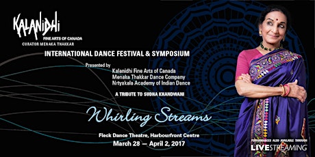 Kalanidhi - Whirling Streams - Tues Mar 28 2017 7:30pm - Woodside Cinemas primary image