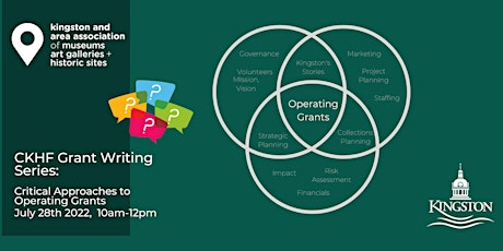 CKHF Grant Writing Series 2022 - Critical Approaches to Operating Grants