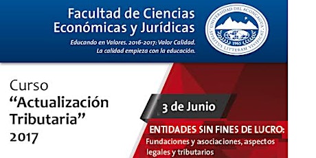 Curso Actualización Tributaria - "ENTIDADES SIN FINES DE LUCRO"