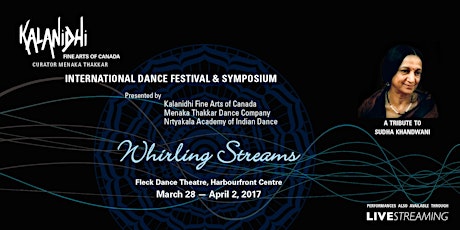 Kalanidhi - Whirling Streams - Wed Mar 29 2017 7:30pm - Woodside Cinemas primary image