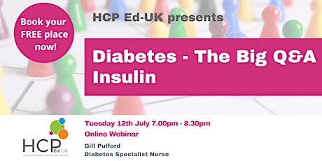 Diabetes - The Big Q&A - Insulin tickets