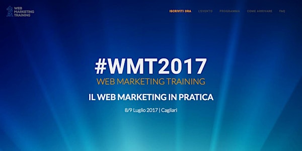 WMT2017 Web Marketing Training