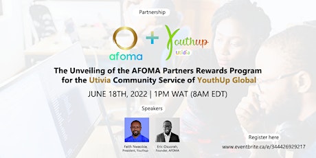 Unveiling the AFOMA Partner Rewards program to the Utidia Community Service tickets