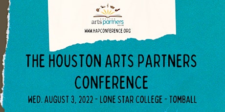 Houston Arts Partners Conference tickets