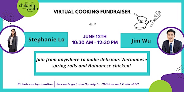 Live Cooking Class with Stephanie Lo and Jim Wu