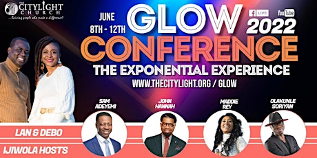 Pastor John Hannah, Maddie Rey and Kunle Soriyan LIVE at Glow Conference tickets