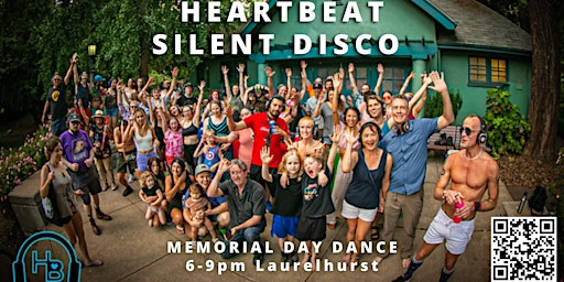 Heartbeat Silent Disco | Memorial Day Dance | 6-9pm | May 30th | PDX