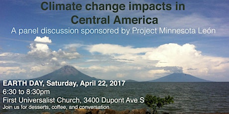 Project Minnesota/León Earth Day Forum: Climate Change Impacts in Central America primary image