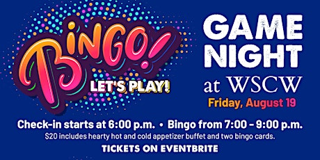 Game Night -  Let's Play Bingo!