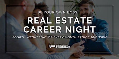 Be Your Own Boss! Real Estate Career Night tickets