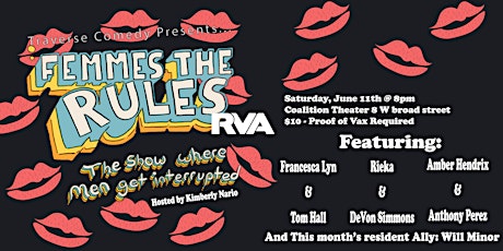 Femmes the Rules tickets