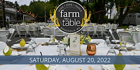 Farm to Table 2022 tickets