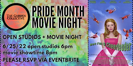 Pride Month Open Studios & Movie Night at the Garden Collective Studios tickets
