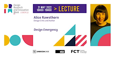 Alice Rawsthorn: "Design Emergency" tickets