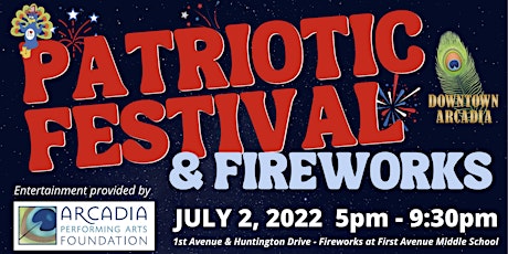 Patriotic Festival and Fireworks tickets
