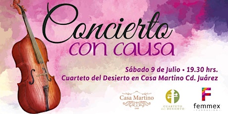 "Cuarteto del Desierto" en Casa Martino tickets