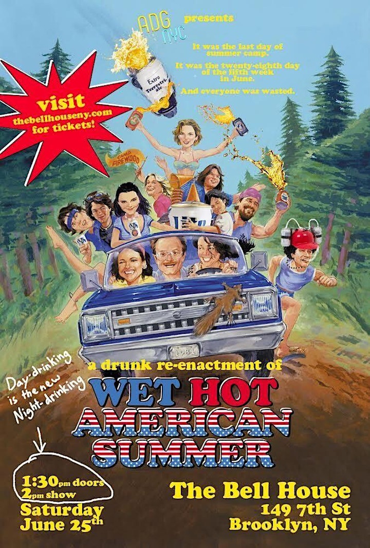 A Drinking Game NYC presents Wet Hot American Summer image
