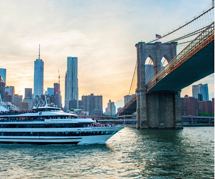 4th of July Fireworks Yacht Cruise NYC | MEGA LUX INFINITY YACHT image