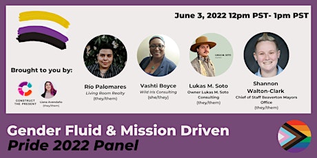 Pride 2022: Gender Fluid and Mission Driven tickets