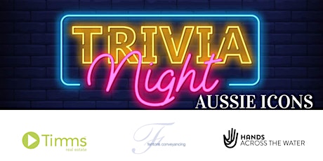 Aussie Icons Quiz Night tickets