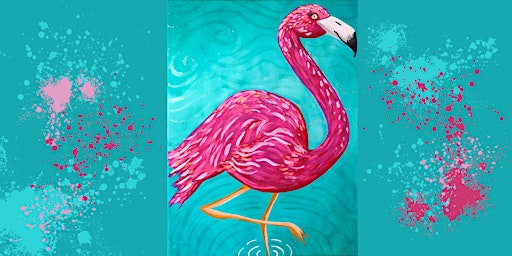 EichenPaint “Flamingo For It” 7/28 Marquee Pizzeria