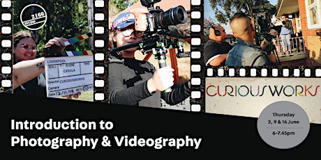 Introduction to Photography and Videography in Studio 2166 tickets