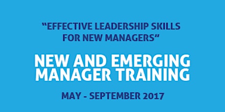 Effective Leadership Skills for New Managers Training primary image