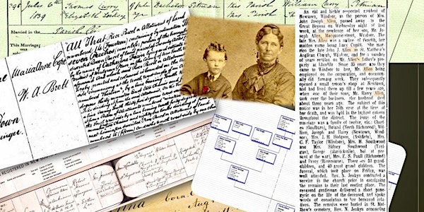 HawkesburyFHG meeting - ANALYSING FAMILY HISTORY SOURCES  - via ZOOM