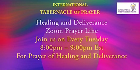 Divine Healing and Deliverance Prayer Line tickets