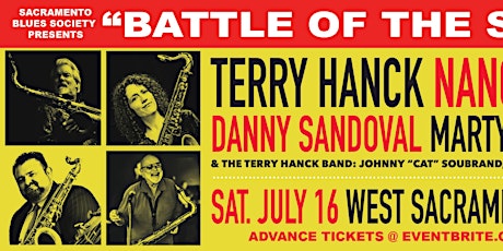 Sacramento Blues Society Presents "Battle of the Saxes!" tickets
