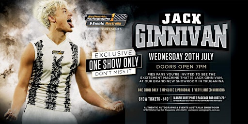 Exclusive Meet N Greet with Jack Ginnivan LIVE at our showroom!