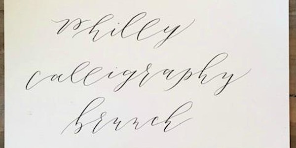 Philly Calligraphy Brunch