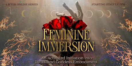 Feminine Immersion 4-week ONLINE JOURNEY tickets
