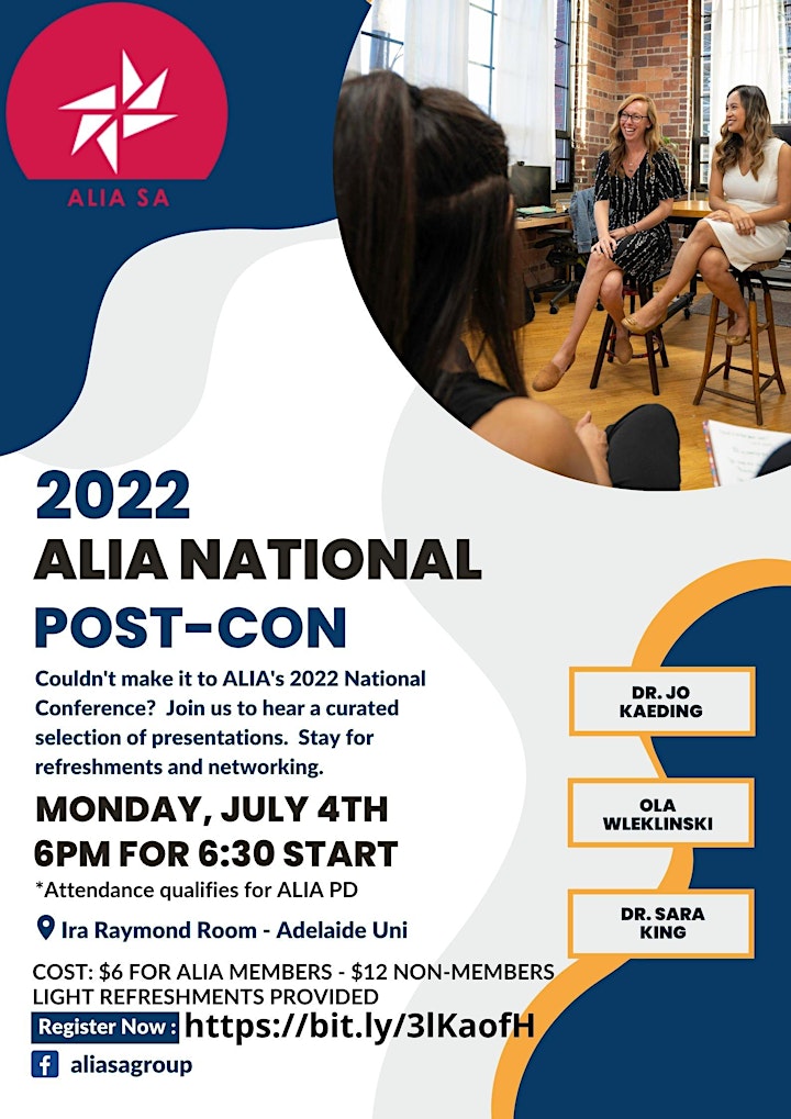 ALIA National 2022 Post-Con image