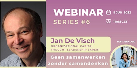 Primaire afbeelding van Online Webinar #6: Jan De Visch