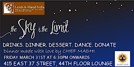 Lend-A-Hand India's 10th Annual tasting: SKY IS THE LIMIT!! primary image