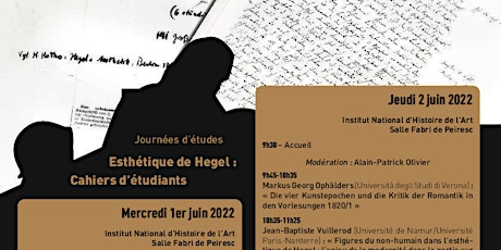 Esthétique de Hegel : Cahiers d’étudiants billets