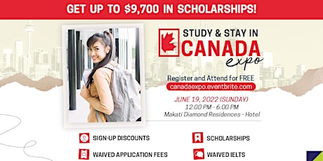 Study & Stay in Canada Expo 2022 (SUNDAY, June 19) tickets