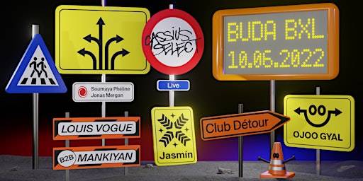 Club Détour: Cassius Select live, Jasmín & OJOO GYAL